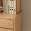 Vitrine en bois avec tiroirs Annice-948403035