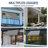 Metal And Polyester Retractable Awning-109411161-109411162