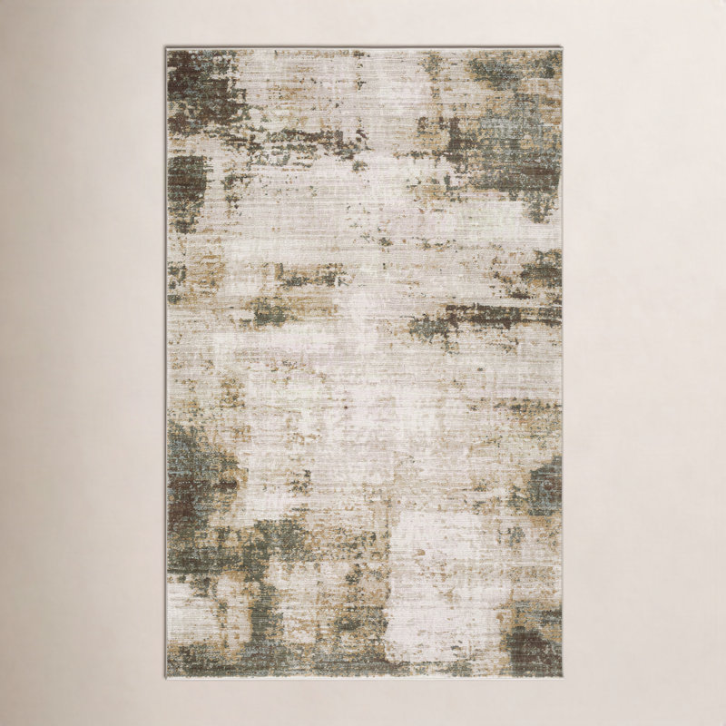 Tapis d'intérieur tissé à la machine Galey Alix x Livabliss Myrtle Avenue III, Rectangle 6 pi 7 po x 9 pi