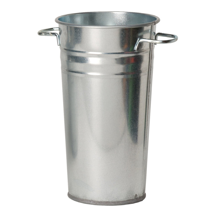 Chaffins Metal Table Vase, 18.5" H x 10.5" W x 10.5" D