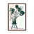 Classic Brown Wood Floater Framed
