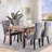 Dining Chairs, Upholstered High-end Tufted Dining Room Chair with Nailhead Back Ring-178148647-188948057-178148660