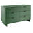 Commode double 6 tiroirs l 55,11 po Wendee-86778328