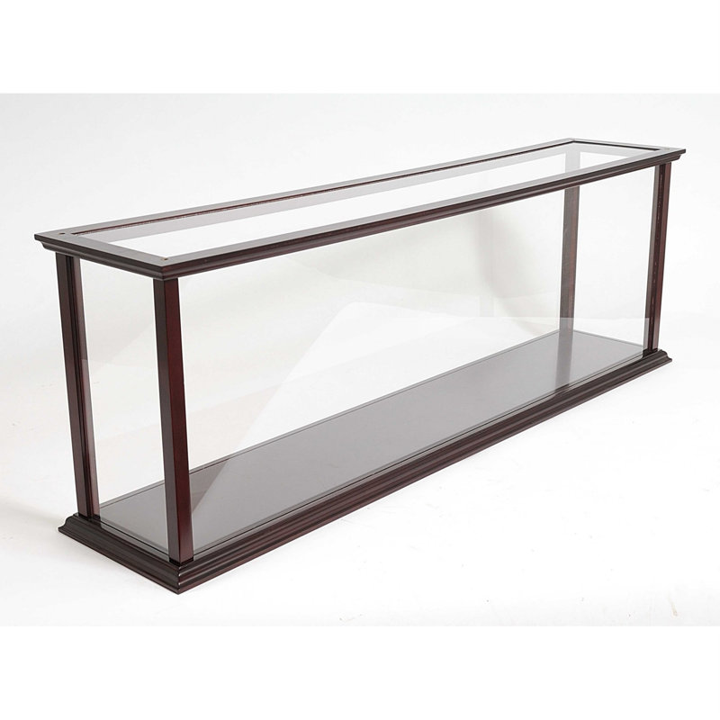 Baldivis Wood Display Cases, 16" H x 9.5" W x 38.5" D