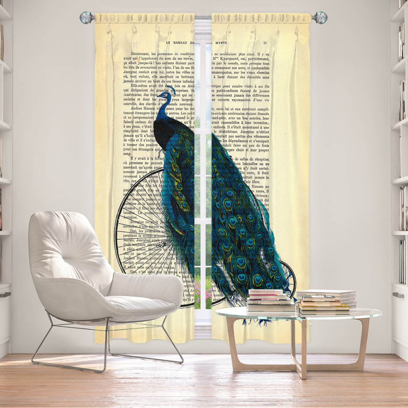 Room Darkening Curtain Pair, 20" W x 52" L