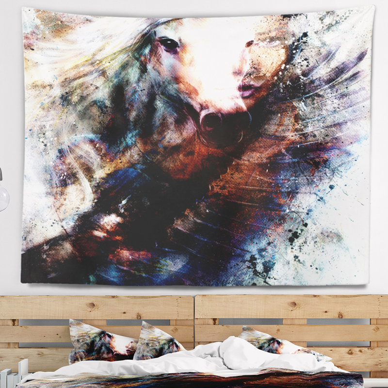 Polyester Tapestry, 50" H x 60" W