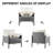 27.5'' Wide Modern Soft Chenille Fabric Upholstered Accent Chair With Padded Armrest-1201198327