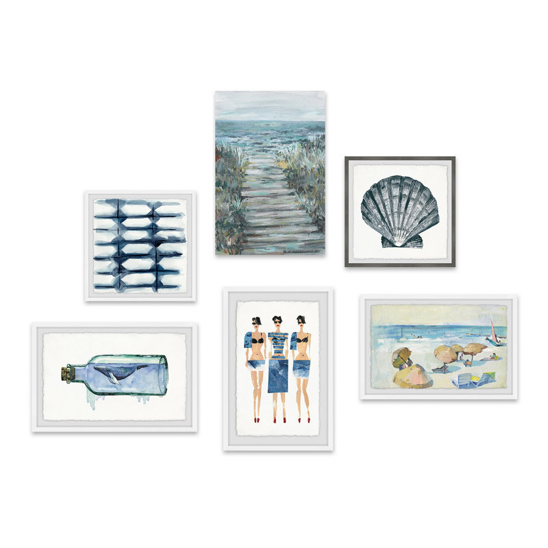 Abdirazaq «Bikini Wonder» Hexaptych