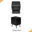 Table d'appoint, table d'appoint, bout, tiroir de rangement, table de chevet, chambre à coucher, salon-854594085
