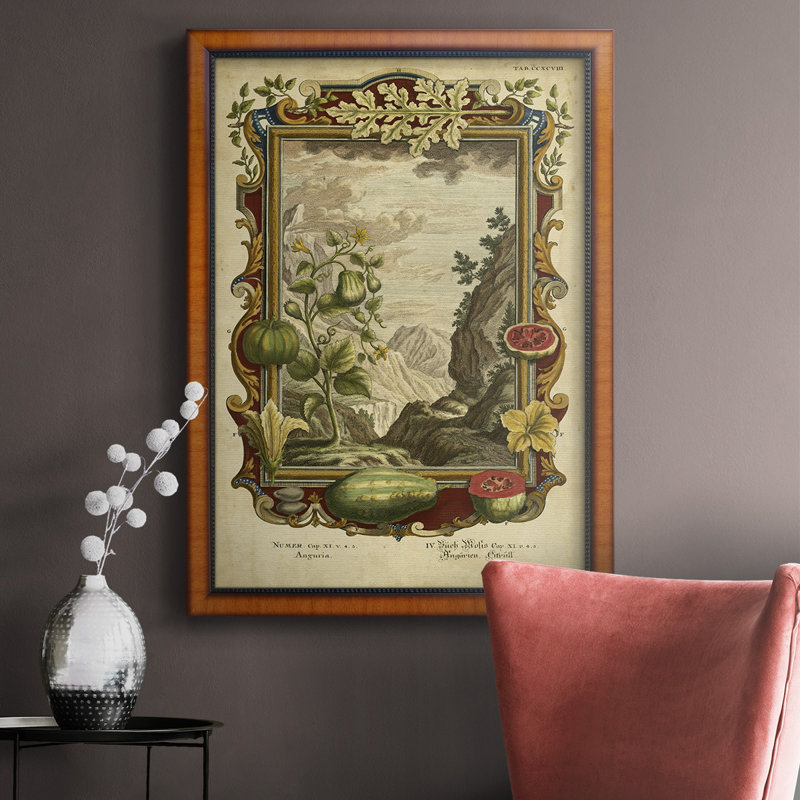 Genesis Fruits II, toile encadrée de qualité supérieure - prête à être accrochée, H 27 po x l 18 po