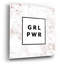 «GRL TPS» par Susan Ball, art mural en verre acrylique-176953393