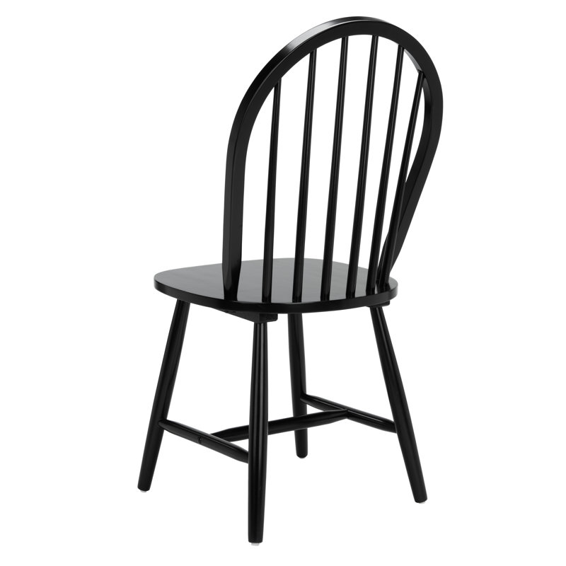 Serino Spindle Dining Chair, Black