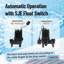 Pool Pump And Filter Above Ground, 2HP 5568GPH Flow Clear Pool Pump Filter System Single Speed