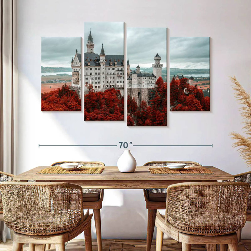 Château Lilie Grand Neuschwanstein, H 42 po x l 68 po