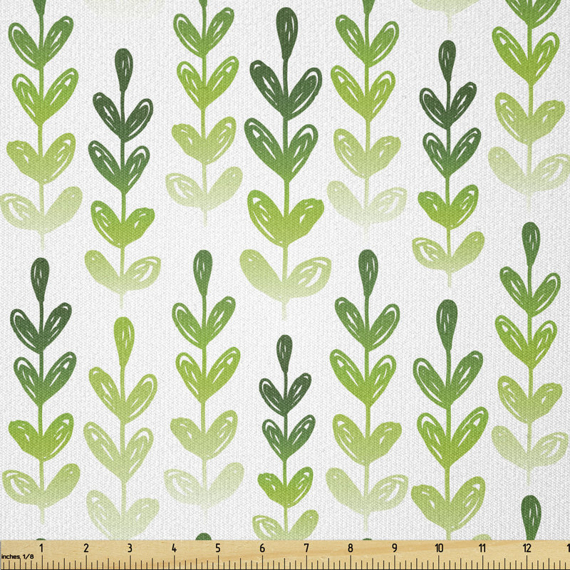 Christopher-Scott Eco Herbs Branch Leaves Multi-Purpose Fabric