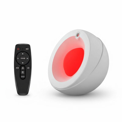 Red Light Projector, 7 Colour Nightstand Lamp For Bedroom, Living Room