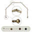 Ensemble de quincaillerie à rideaux simple 5 côtés pour fenêtre à baies Haubstadt-269893183-356002742