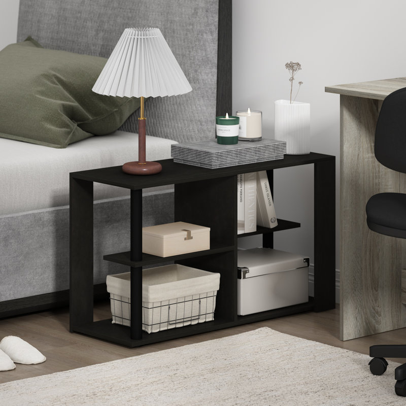 Table basse avec rangement Leilaney, Espresso foncé