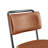 Wyett Upholstered Counter Stool with Metal Frame-690634930