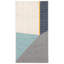 Tapis bleu Janeisha 5 pi 3 po x 7 pi 7 po-916387368