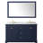 Avery 60'' Double Bathroom Vanity with Marble Top-97812922-97812918