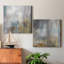 «Misty Sky I», ensemble de 2 reproductions d'art sur toile tendue-208119574