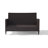 Mosca 51'' Wide Metal Loveseat with Cushions-48217009