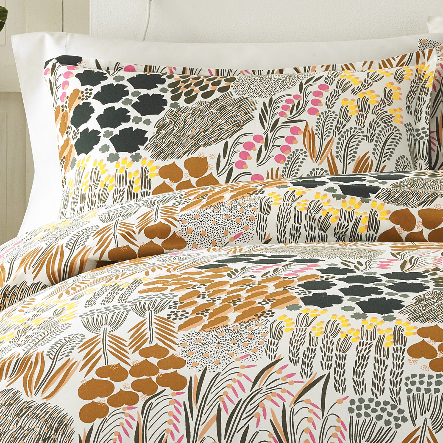 Marimekko Cotton Comforter Set, King Comforter + 2 King Shams