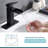 Modern Single Handle Waterfall Bathroom Sink Faucet With Deck And Pop-up Drain-106846234