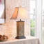Lampe de table brune 29 po Caramia