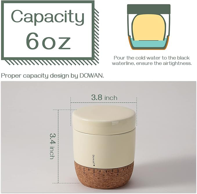 Prep & Savour Dithusan Ceramic Butter Dish