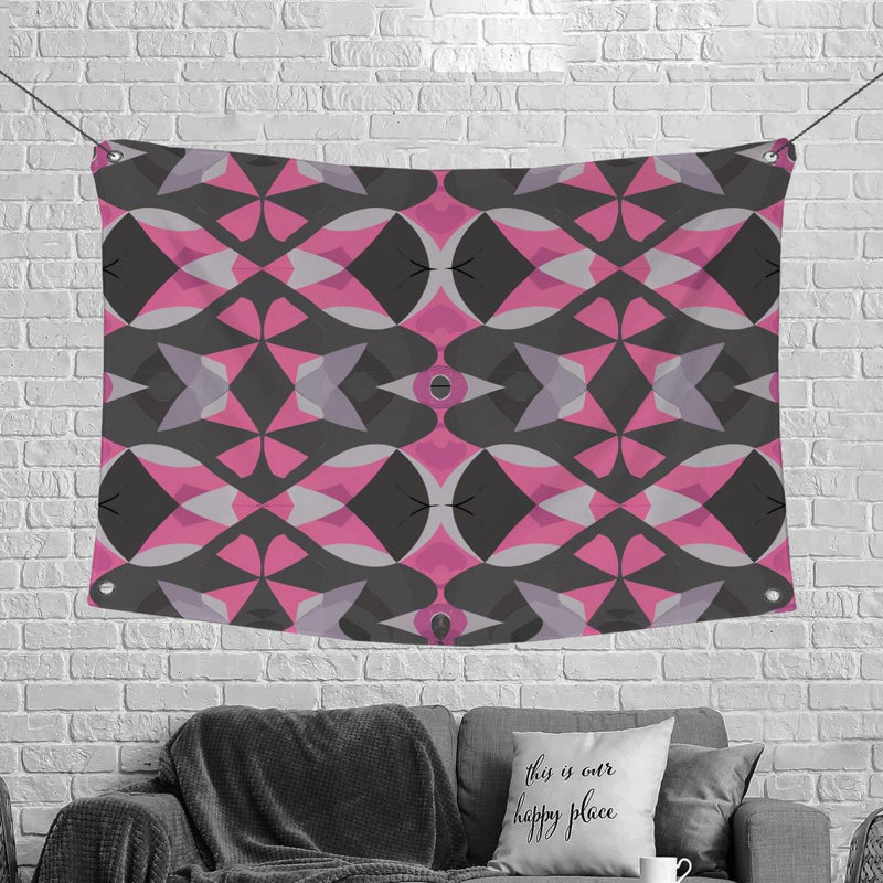 Tapisserie en microfibre, H 50 po x l 60 po