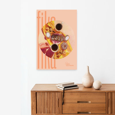 Fika Coffee Break, art mural contemporain