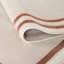 Carmel Modern Bordered Cream/Terra Area Rug-131436382