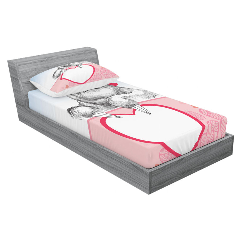 Microfiber Sheet Set, Twin XL Sheet Set with Fitted Sheet