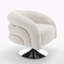 Fauteuil pivotant de 31,1 po de largeur Tussan-1867882119