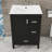 Modern Bathroom Vanity with Ceramic Sink, 3 Drawers and Soft-Close Door Cabinet-439811638