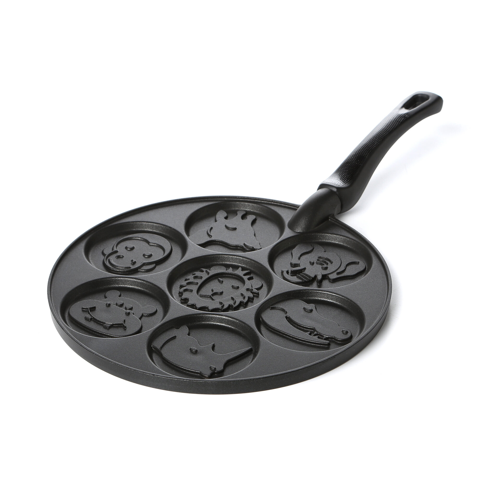 Silver Dollar Pancake Pan for Kids, Mini Pancakes Maker, Nonstick
