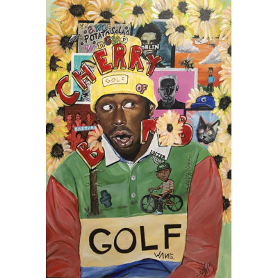  Officially Licensed Tyler The Creator - Cherry Bomb Art Poster - 24 x 36 Inch - Decorative Print - Poster Paper - Ready to Frame