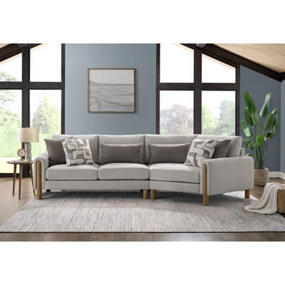 Josie 2-piece Sectional With Cuddler