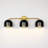  Flareson 3 - Light Dimmable Black Bathroom Vanity Lights