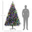 Lighted Artificial Pine Christmas Tree-1356464071