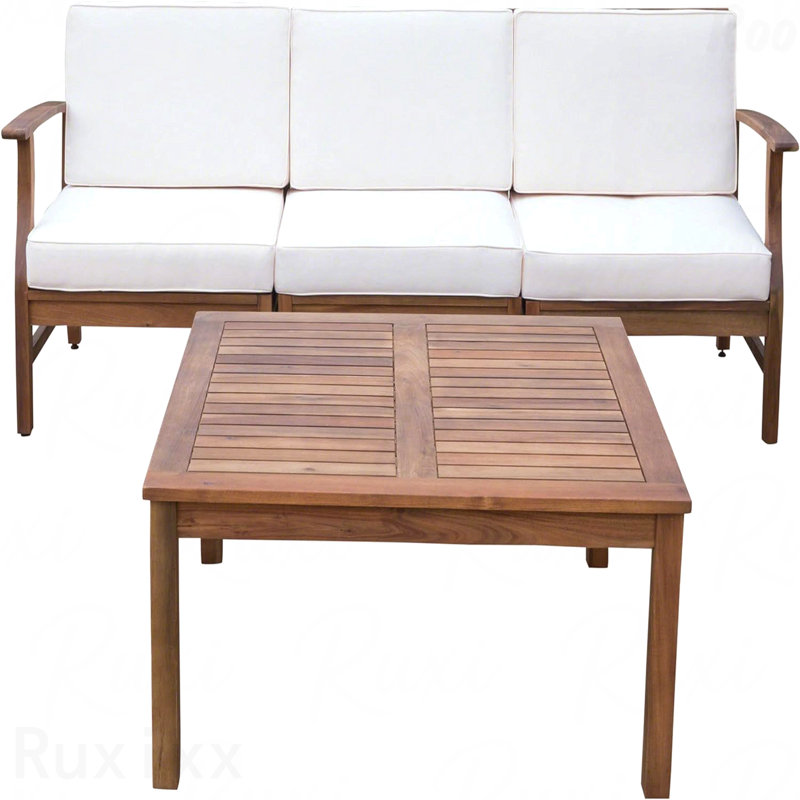 Ensemble de canapé d'extérieur 3 pièces Perla