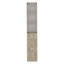 Armoire à linge Vanguard, trois tablettes, quatre tiroirs - pin clair / blanc-364250210-364250213