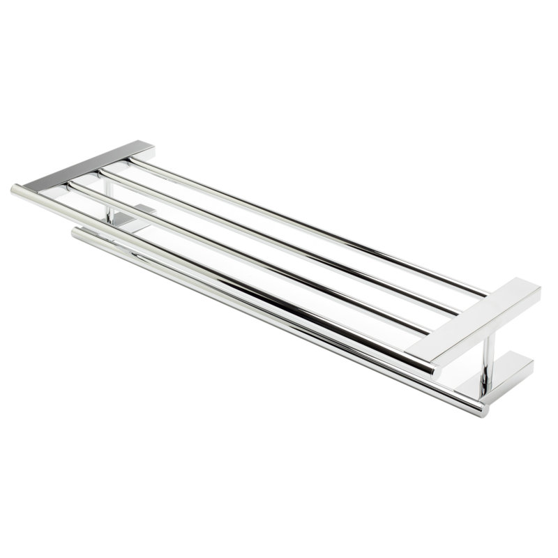 Porte-serviettes mural, Chrome poli