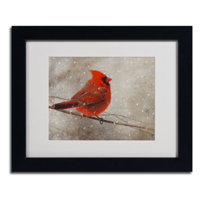" Cardinal In Winter " by Lois Bryan