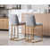 24" Upholstered Counter Stool