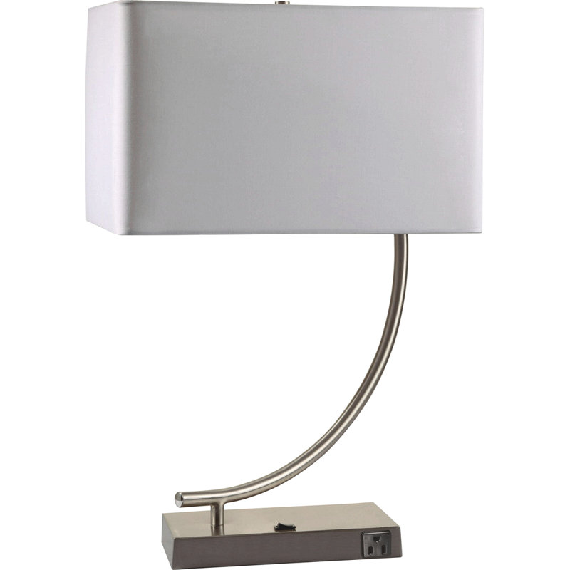 Lampe de table en métal 22,5 po