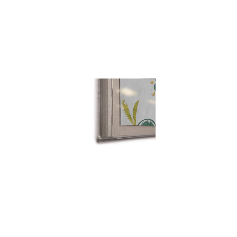 Fete 2 Print by Paule Marrot, 44" H x 56" W x 1.25" D, Acrylic Box