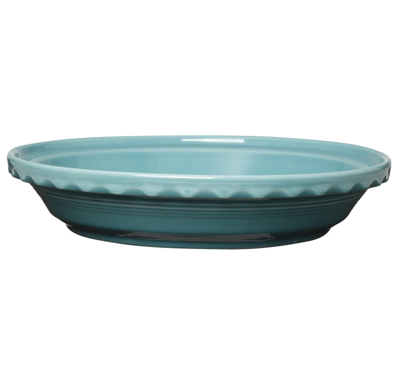 Plat à tarte profond 44 onces Fiesta 10 1/4 pouces Fiesta, Turquoise